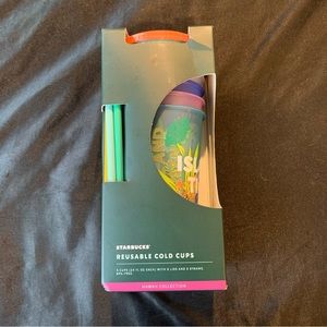 Starbucks Hawaii Collection Reusable Cold Cups